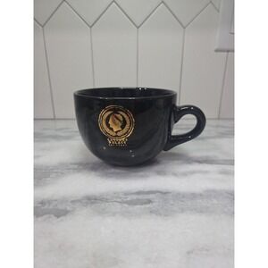 Caesars Palace Coffee Mug, Black & Gold Souvenir, Large Las Vegas Cup,‎ Vtg Mug